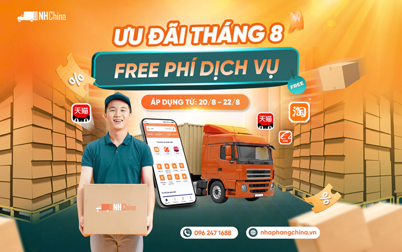 khuyến mãi dịch vụ tháng 8