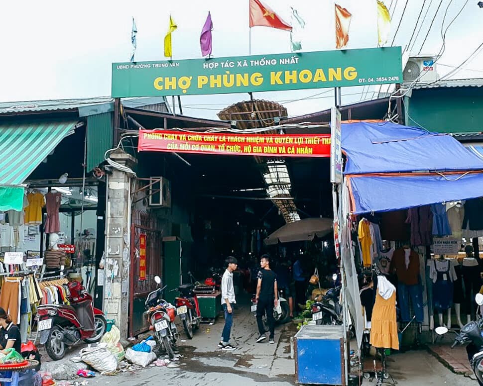 Các khu chợ đầu mối nổi tiếng Hà Nội