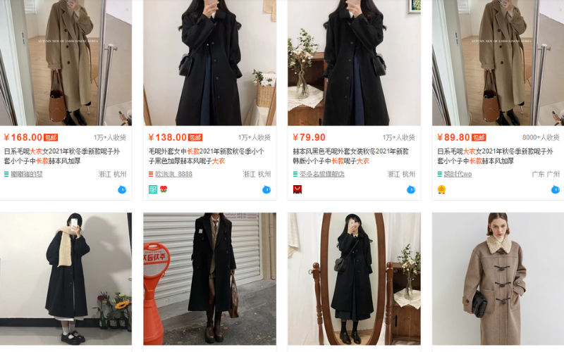 Tổng hợp 04 mẫu áo dạ nữ Quảng Châu bán chạy nhất mọi thời đại