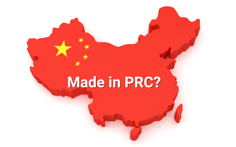 Made in PRC là gì?