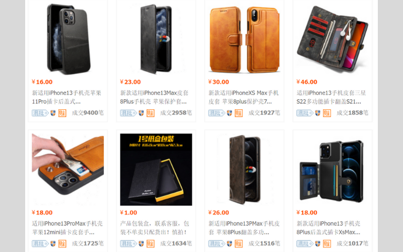 10+ Link nguồn hàng ốp lưng điện thoại Trung Quốc giá gốc