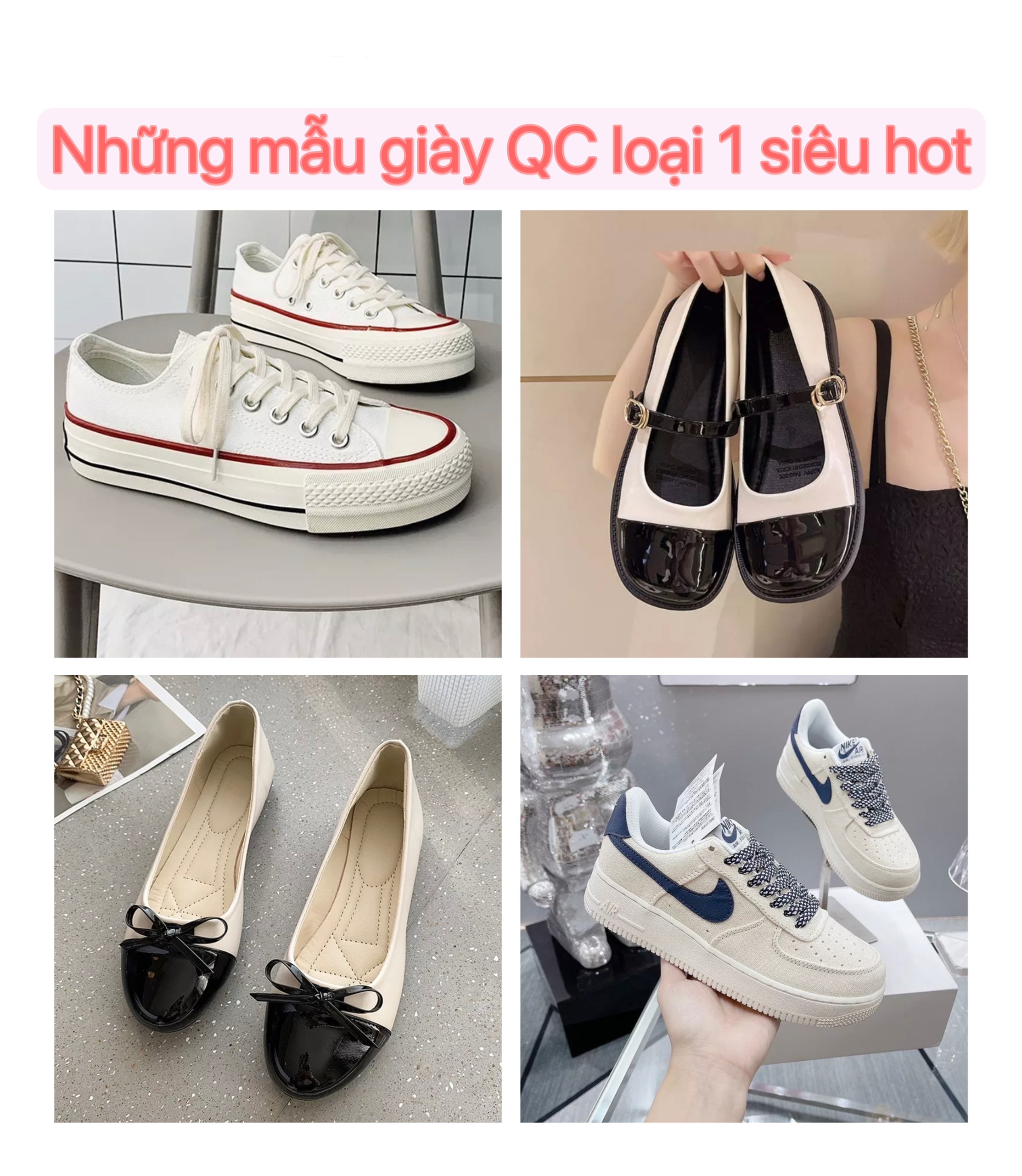 Những mẫu giày Quảng Châu loại 1