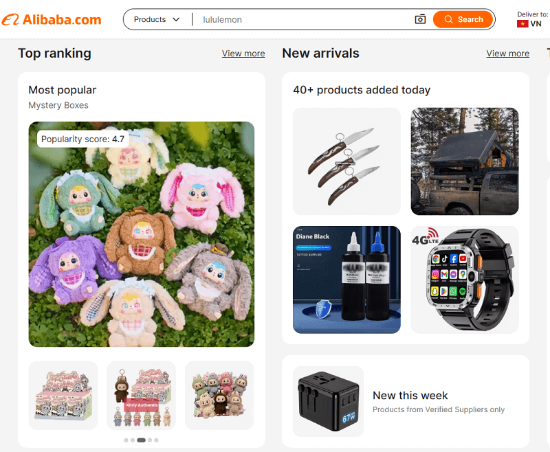 Alibaba - trang web mua hàng quảng châu uy tín