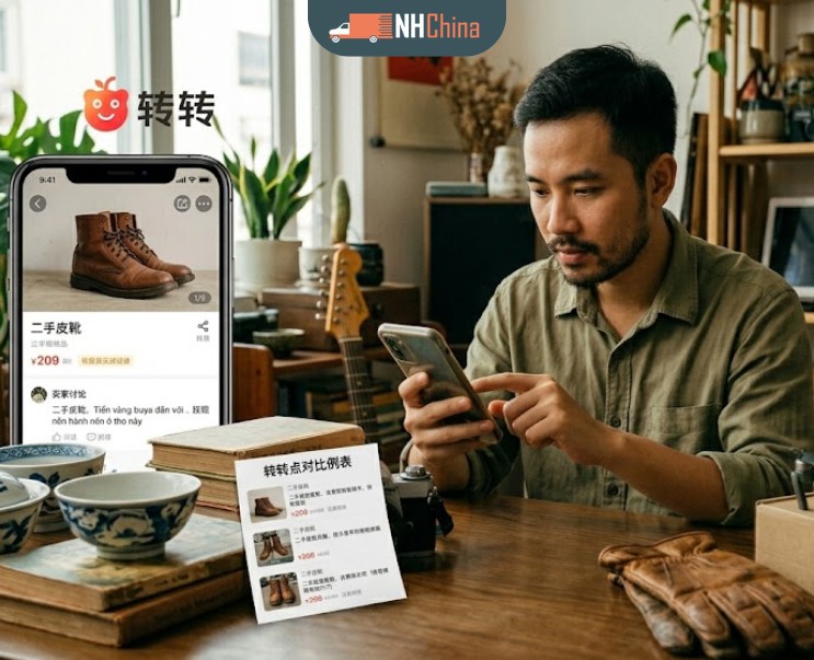 app mua đồ cũ trung quốc