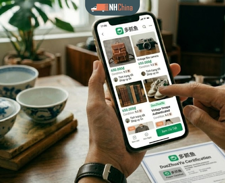 app mua đồ cũ trung quốc