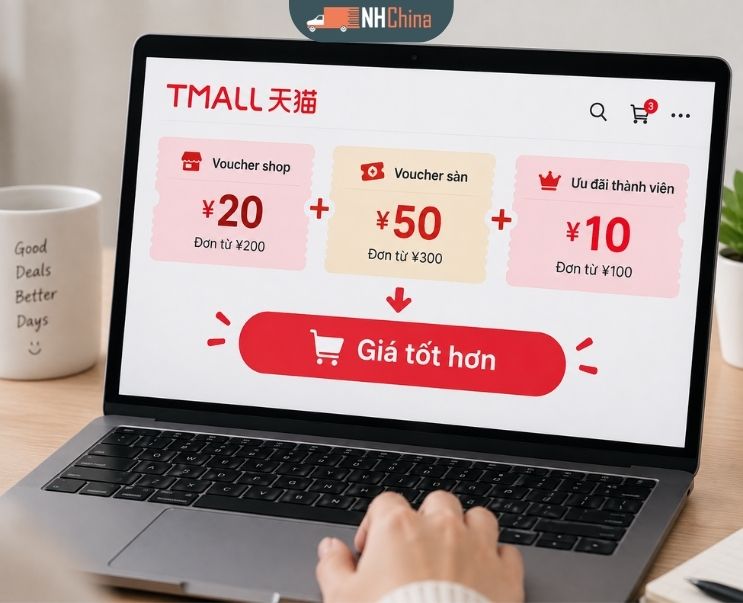 cách săn sale trên tmall