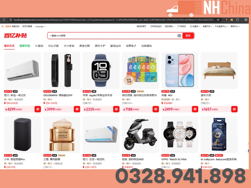 cách tìm hàng hot trend trên taobao
