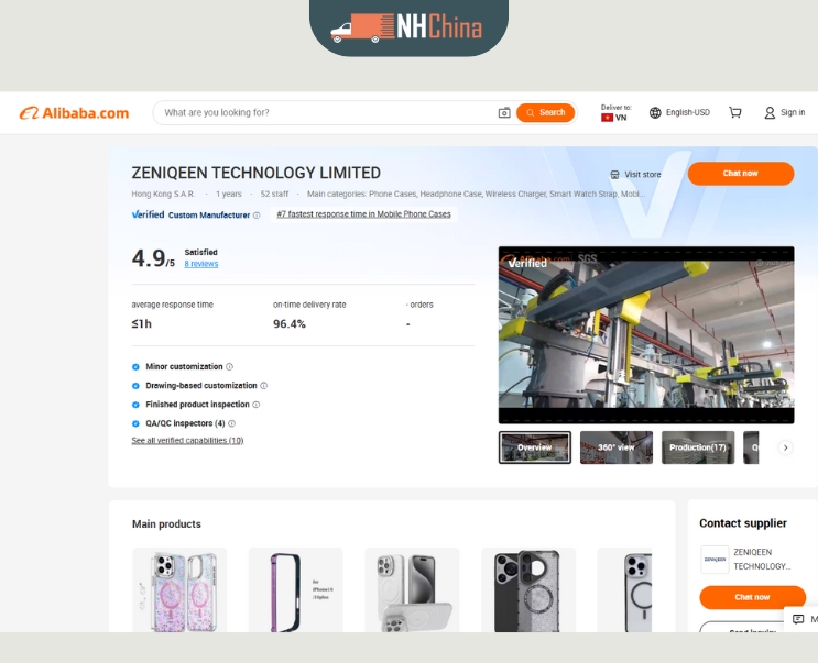 Cách đánh giá và tìm nhà cung cấp trên Alibaba uy tín, chất lượng