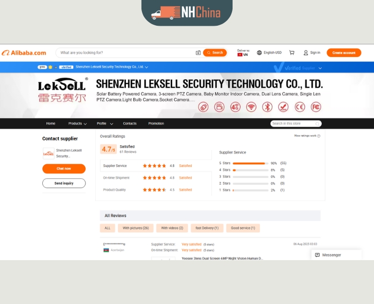 Cách đánh giá và tìm nhà cung cấp trên Alibaba uy tín, chất lượng