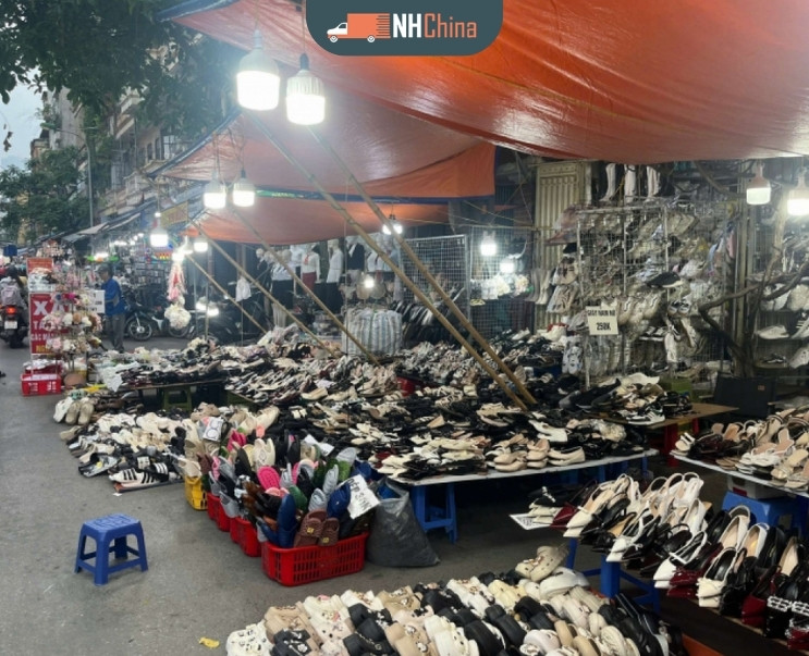 chợ giày dép hà nội