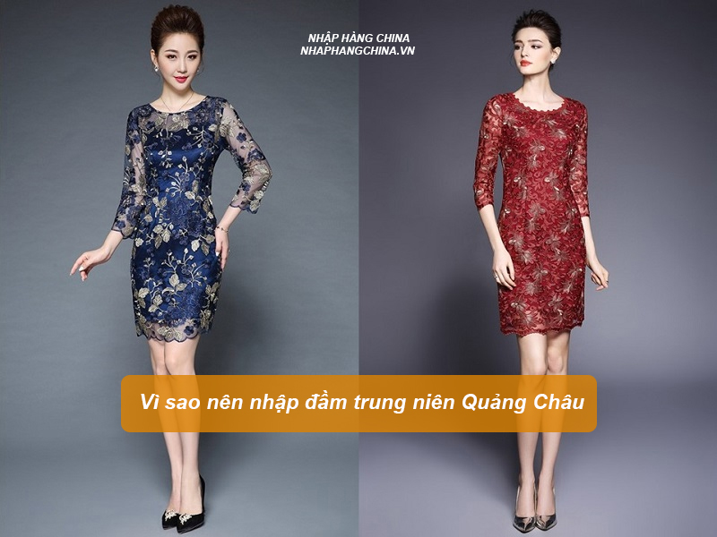 TOP 9 nguồn sỉ váy đầm Quảng Châu chất lượng, giá tốt