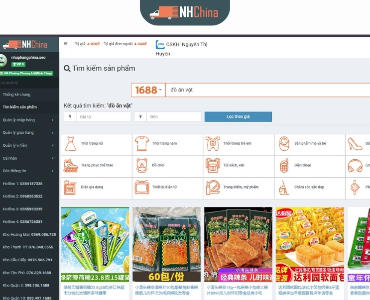 nhập đồ ăn vặt trung quốc
