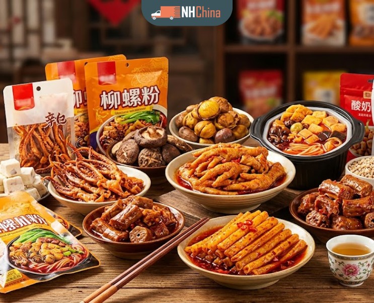 đồ ăn vặt nội địa trung quốc