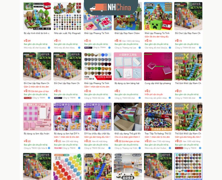 nguồn hàng đồng giá 7k