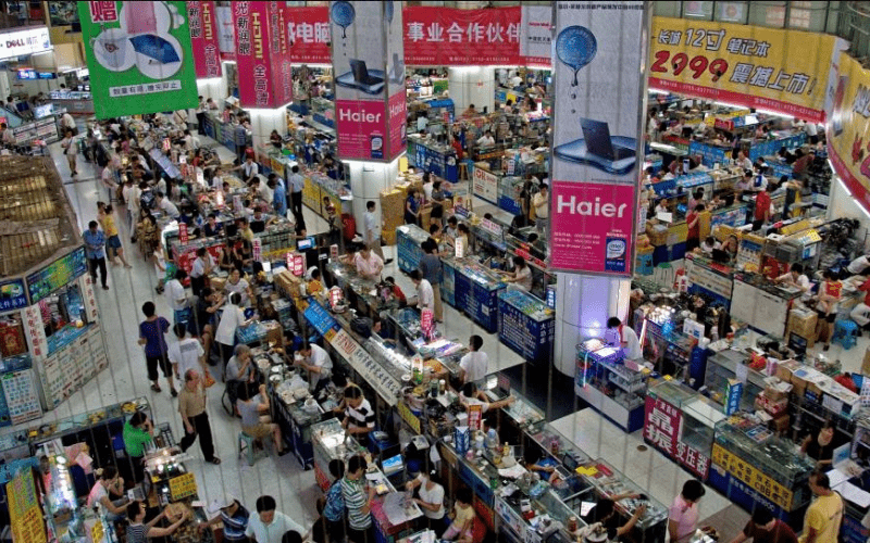 Chợ điện tử Trung Quốc - thủ phủ nhập hàng linh kiện 