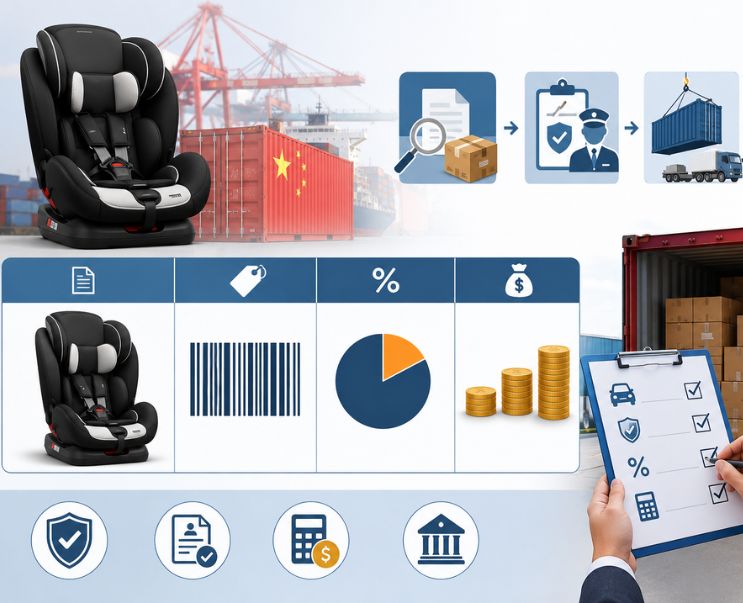 nhập khẩu ghế ngồi ô tô trẻ em trung quốc