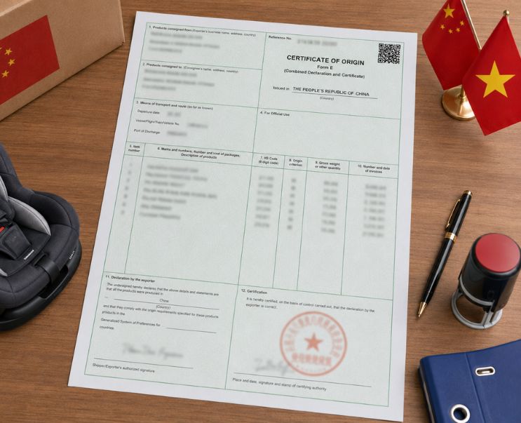 nhập khẩu ghế ngồi an toàn trẻ em trung quốc