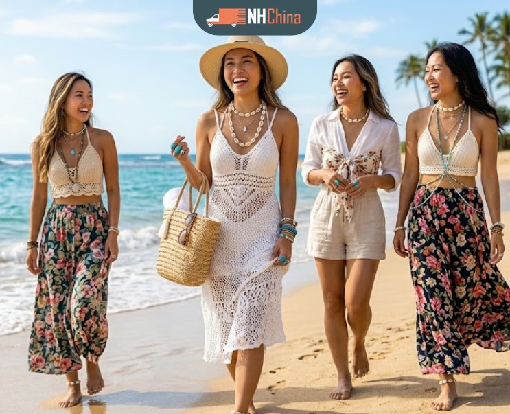 phụ kiện đi biển cho nữ