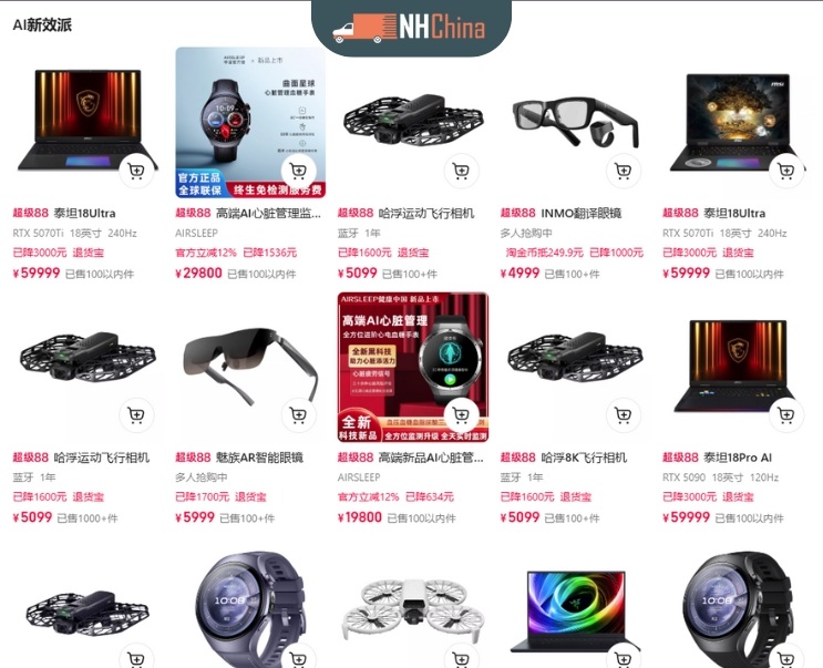 săn sale trên tmall