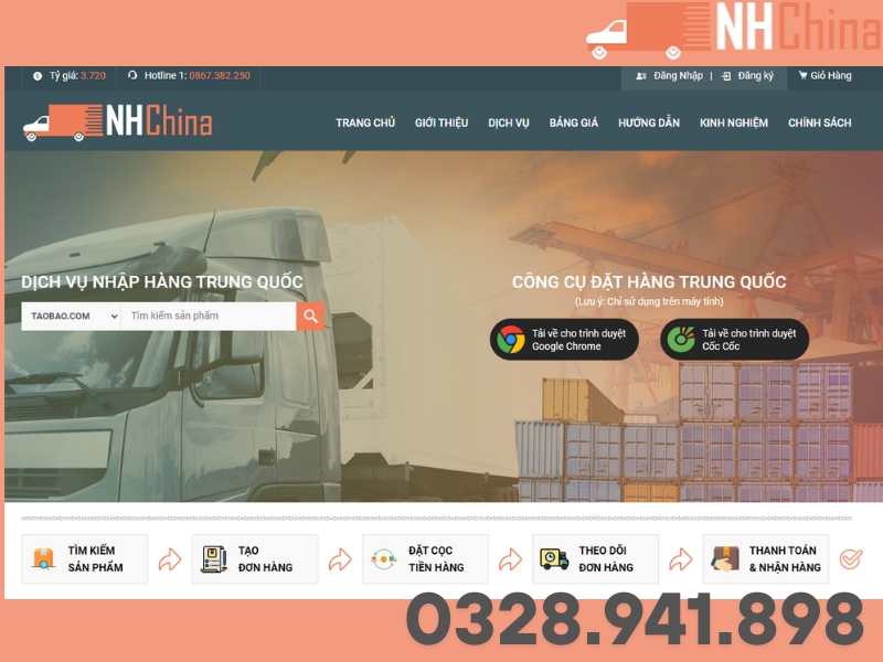 Dịch vụ nhập hàng 1688 giá rẻ uy tín tại Nhập Hàng China