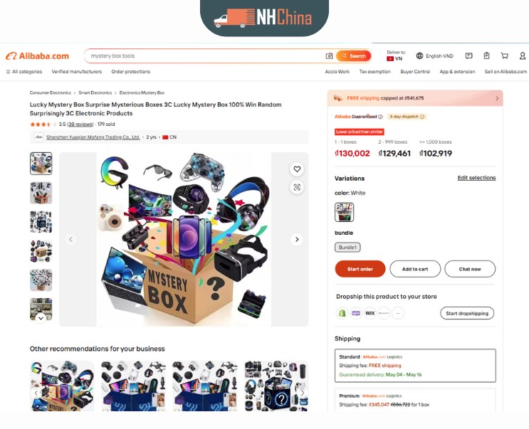 so sánh aliexpress và alibaba