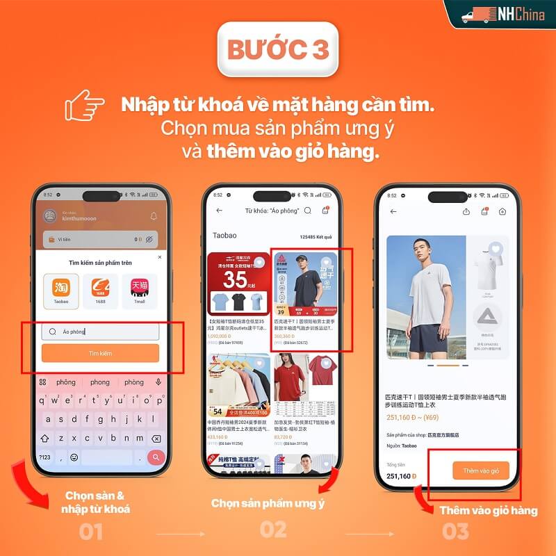 Tìm kiếm sản phẩm bằng từ khóa