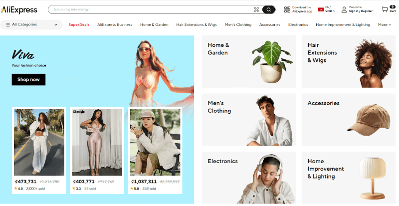 Top 5 trang web order quần áo Quảng Châu rẻ nhất hiện nay