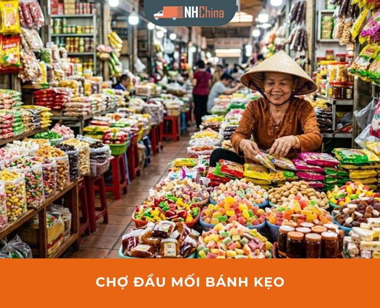 TOP 10 chợ đầu mối bánh kẹo giá sỉ, chất lượng dành cho dân buôn