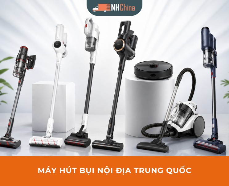 7 thương hiệu máy hút bụi Trung Quốc nội địa chất lượng, đáng mua 2026